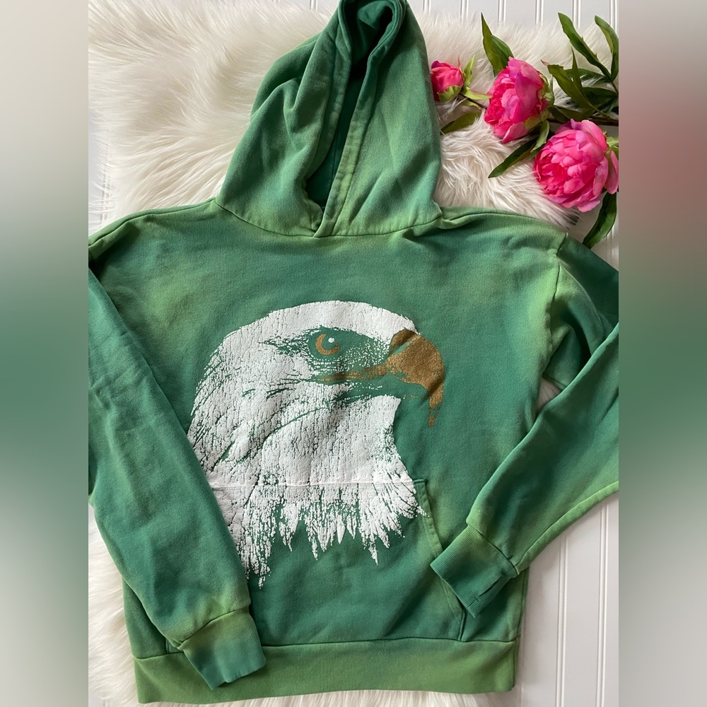 Handmade Flying High Eagle Hoodie- Vintage Souls - Picture 10 of 12